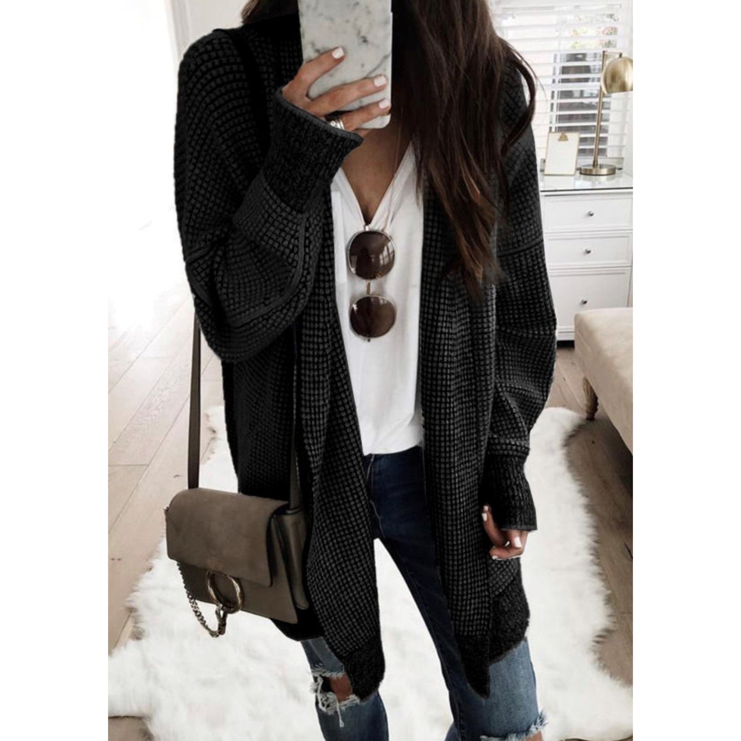 *Textured Cardigan (3 Colors)