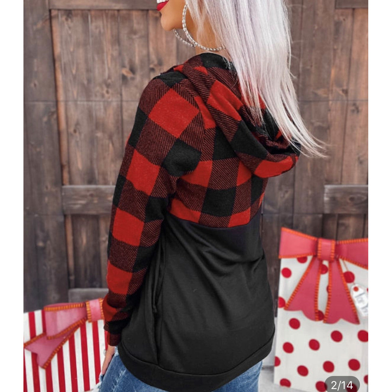 Buffalo Plaid Pullover