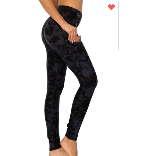 Black Camo Leggings