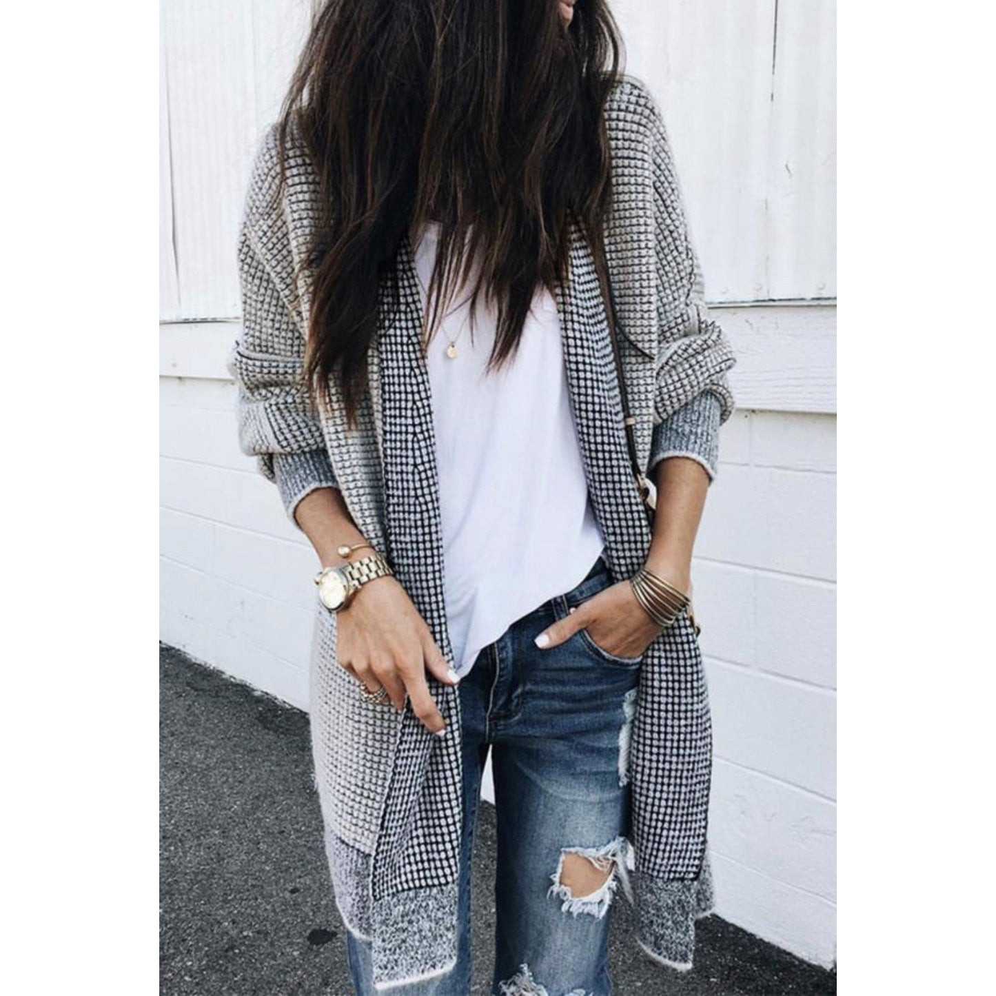 *Textured Cardigan (3 Colors)