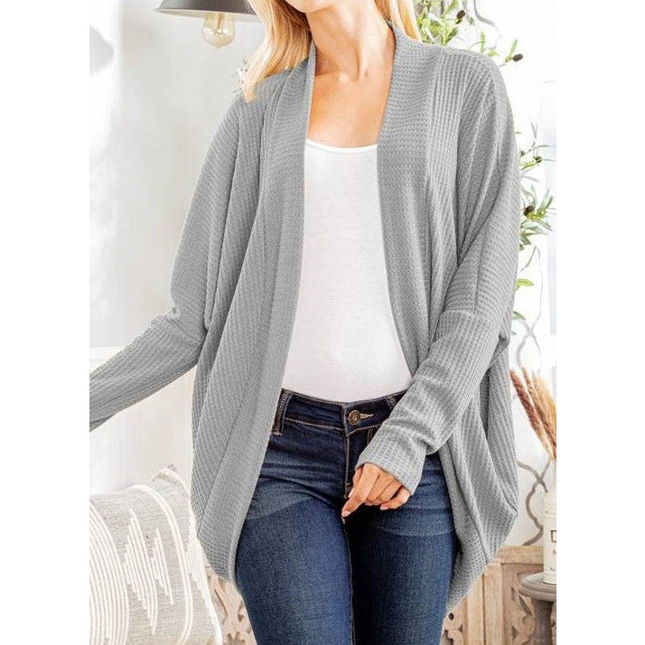 Waffle Cardigan (2 Colors)