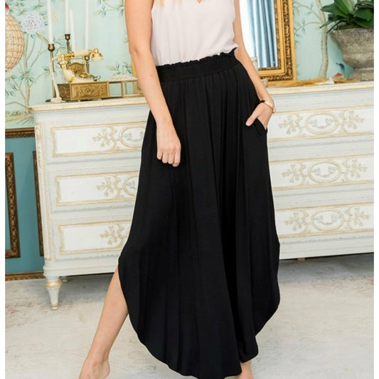 Maxi Skirt w/ Pocket Detail (2 Colors)