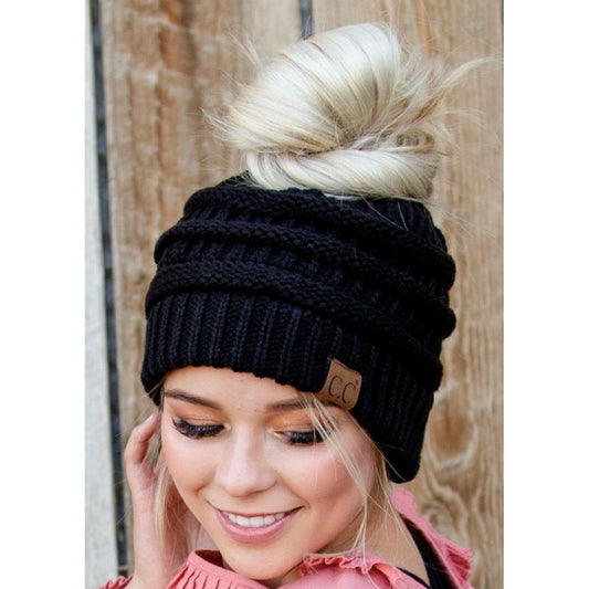 CC Ponytail Beanie (2 colors)