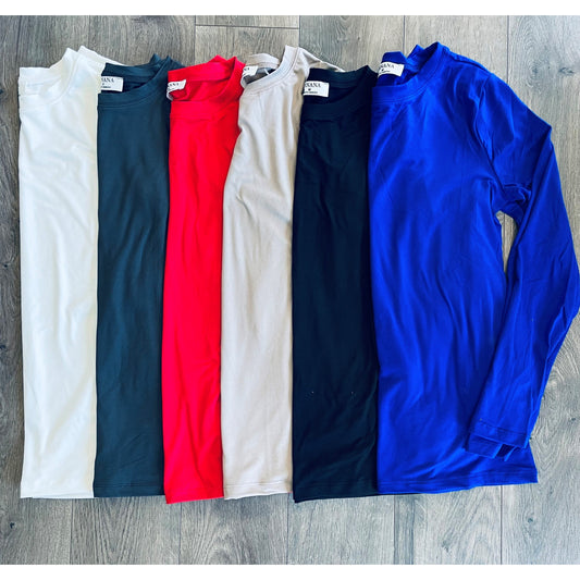 Long Sleeve Basics -Butter Soft!!  (6 colors)